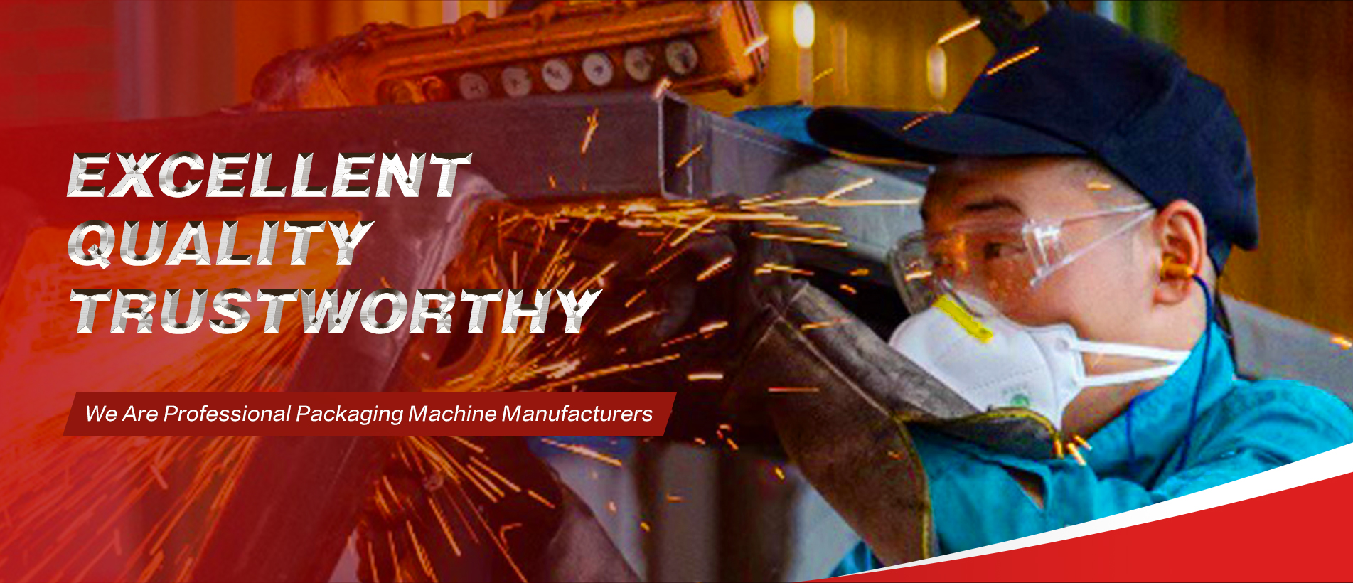 Entreprise professionnelle de machines d'emballage