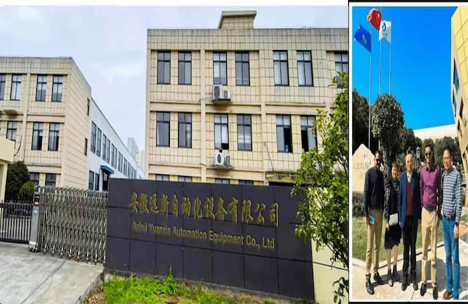 Bienvenue aux clients américains chez Anhui Yuanxin Automatic Equipment CO., LTD